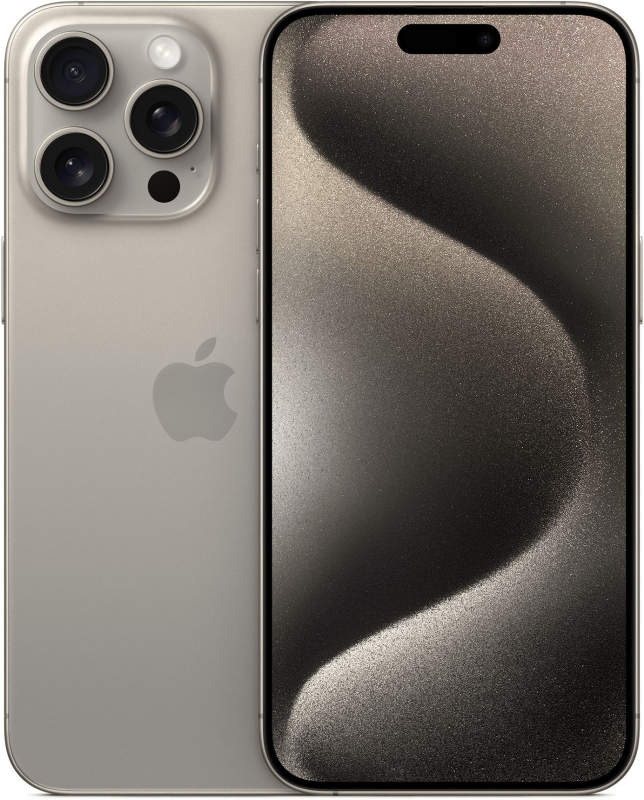 Apple iPhone 15 Pro Max, 128 ГБ, титановый бежевый 1