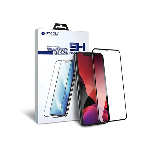 Защитное стекло MOCOLL Platinum IPhone XS/11 Pro 2,5D матовое чёрное