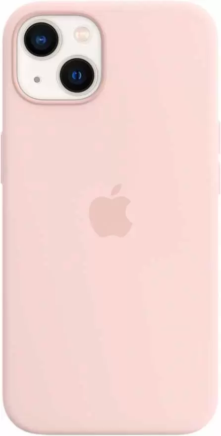 Чехол Apple Silicone MagSafe для iPhone 13 (MM283ZE/A), розовый мел