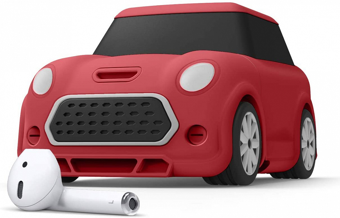 Чехол Elago для AirPods Unique Mini Car Hang case (EAP-MINICAR-RD), красный