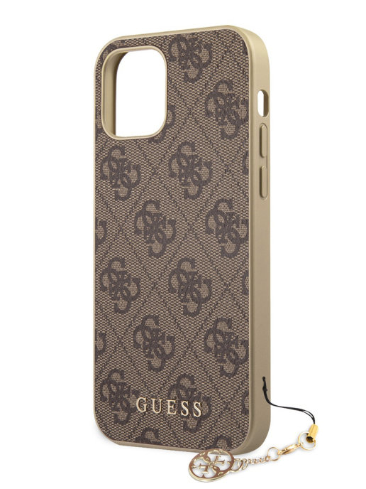 Чехол Guess 4G Charms collection для iPhone 12/12 Pro