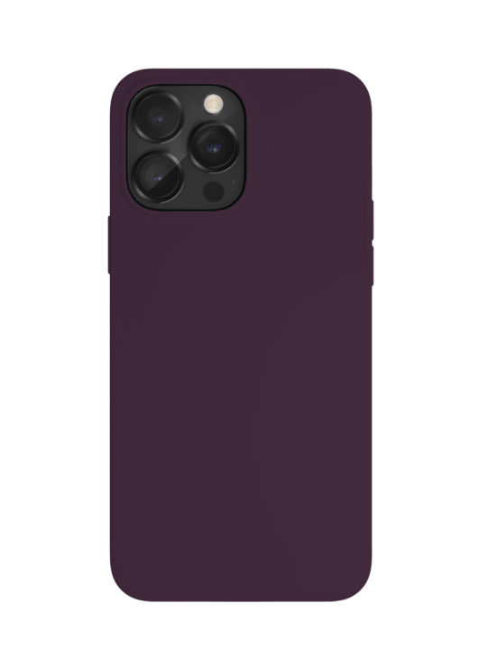 Чехол "vlp" Silicone Case для iPhone 14 ProMax, тёмно-фиолетовый