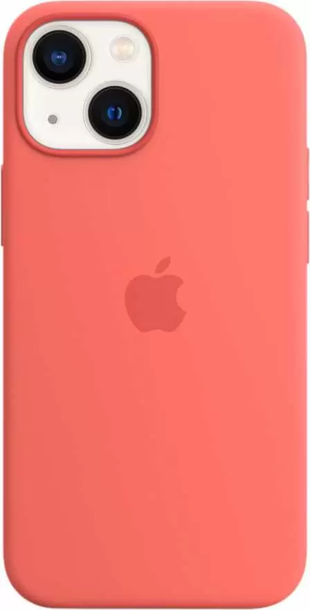 Чехол Apple Silicone MagSafe для iPhone 13 mini (MM1V3ZE/A), розовый помело