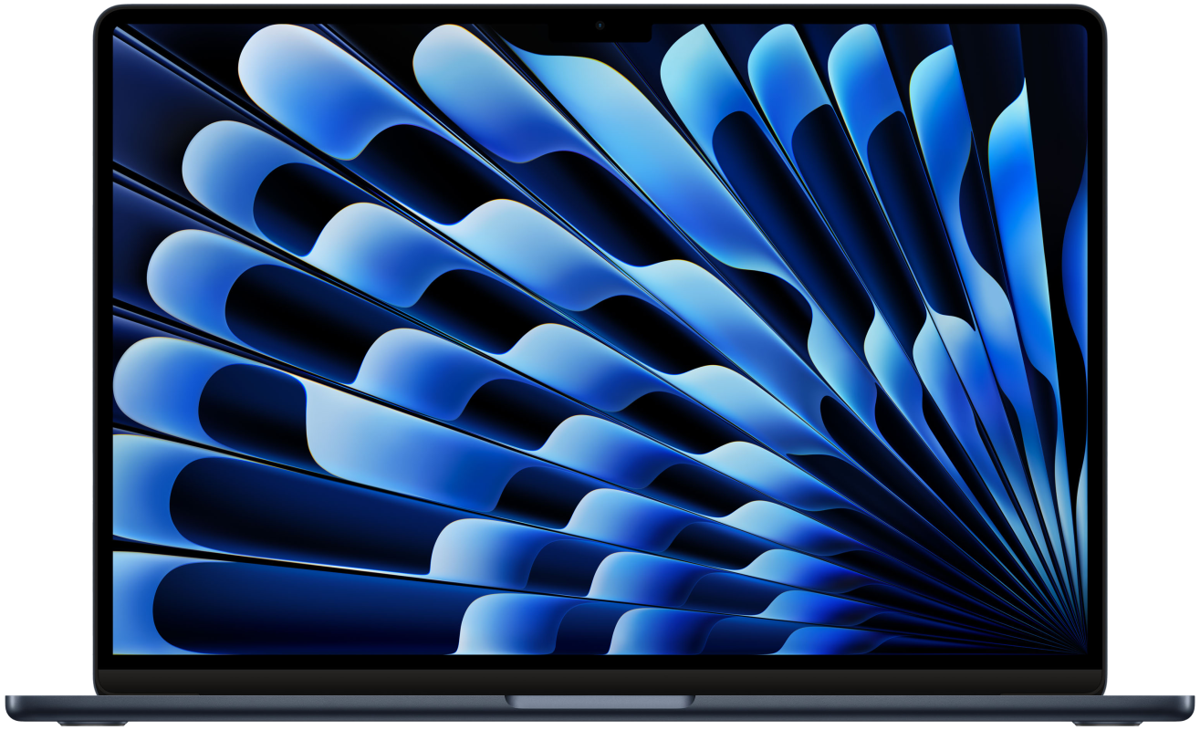 Ноутбук Apple MacBook Air 15" М2, 8 Гб, SSD 256 Гб (2023), "темная ночь"