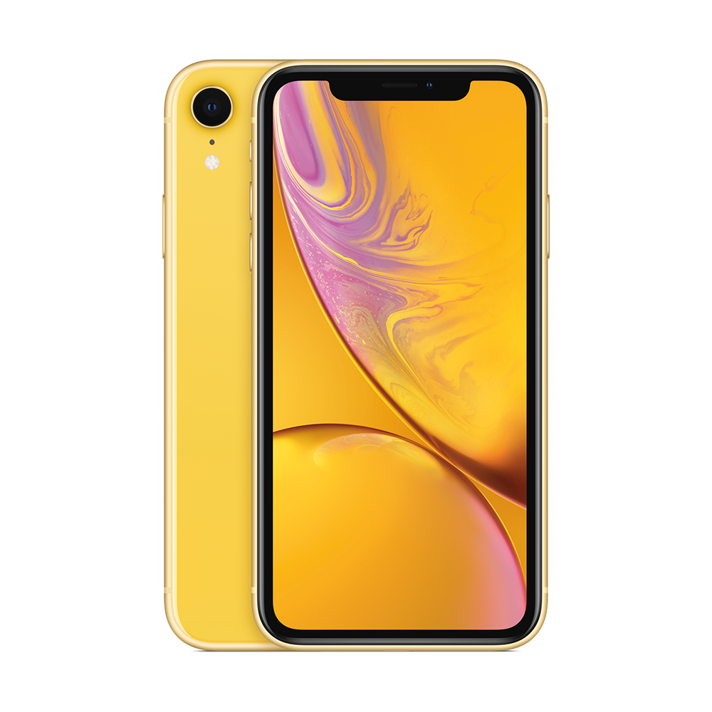 Apple iPhone XR, 64 ГБ, жёлтый