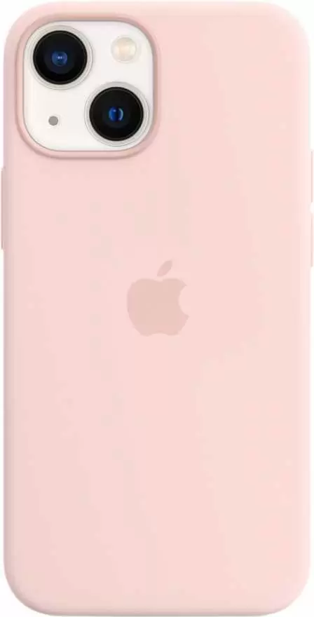 Чехол Apple Silicone MagSafe для iPhone 13 mini (MM203ZE/A), розовый мел