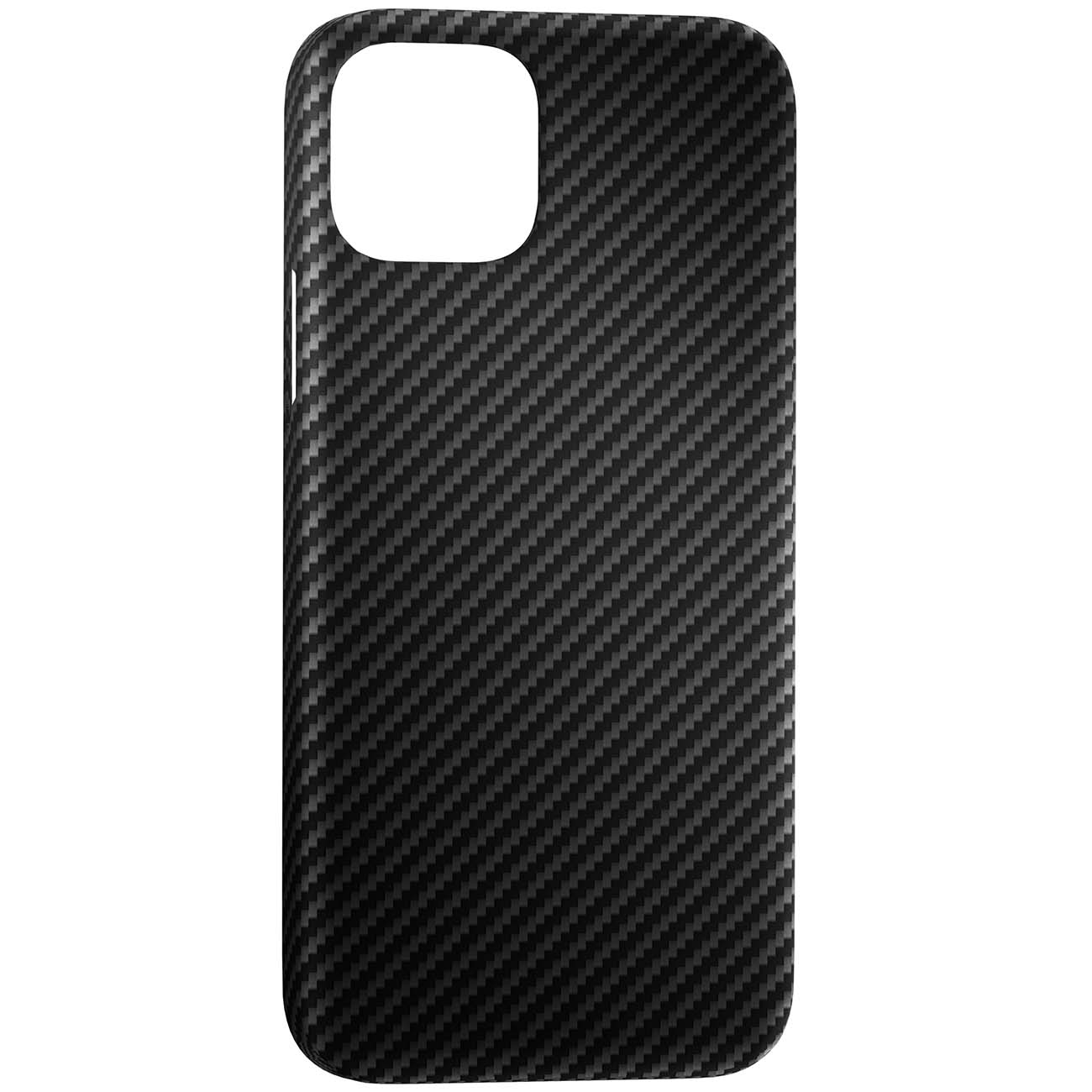 Чехол ANNET MANCINI Сarbon Series для iPhone 12 Mini, черный