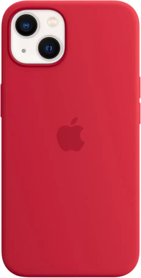 Чехол Apple Silicone MagSafe для iPhone 13 (MM2C3ZE/A), красный
