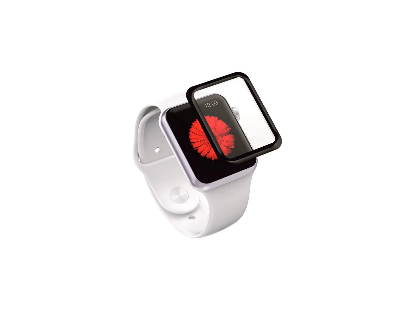 Защитное стекло Red Line Corning 3D Apple Watch 38 mm tempered glass
