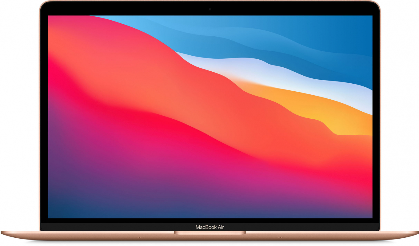 Ноутбук Apple MacBook Air 13,3" М1, 8 Гб, SSD 256 Гб (2020), золотой