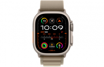 Часы Apple Watch Series Ultra 2 LTE, 49 мм, Alpine Loop L оливковый MRF03