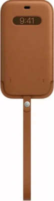Чехол Apple Leather MagSafe для iPhone 12 Pro Max (MHYG3ZE/A), золотисто-коричневый
