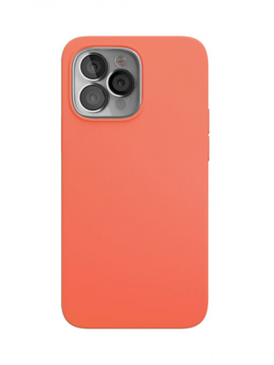 Чехол "vlp" Silicone case with MagSafe для iPhone 13 Pro Max, коралловый