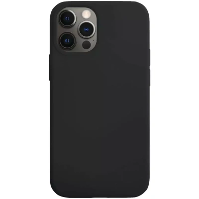 Чехол «vlp» Silicone Сase для iPhone 12/12 Pro черный
