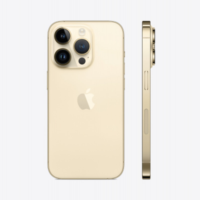 Apple iPhone 14 Pro, 256 Гб (е-sim+nano sim), золотой