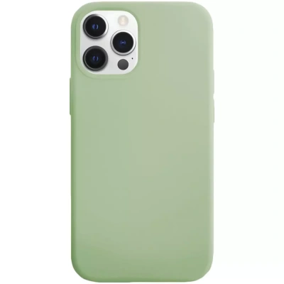 Чехол «vlp» Silicone Сase для iPhone 12/12 Pro, светло-зеленый