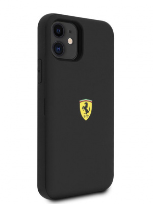 Чехол Ferrari On-Track cardslot magnetic PC/TPU  для iPhone 11
