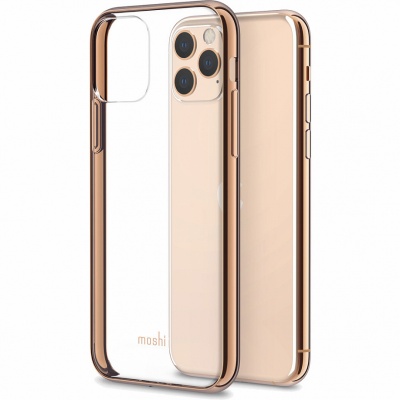 Чехол Moshi Vitros iPhone 11 Pro, прозрачный золотой