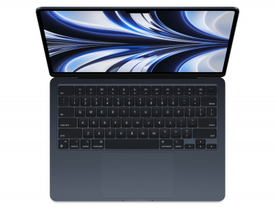 Ноутбук Apple MacBook Air 13" (M2, 2022, 10-Core GPU, 16-Core CPU) 512 ГБ, "темная ночь"