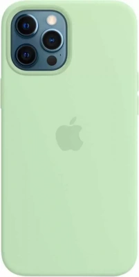 Чехол Apple Silicone Case with MagSafe Pistachio для iPhone 12 Pro Max (MK053ZE/A)
