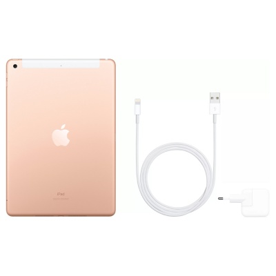 Планшет iPad 10.2 128Gb Wi-F+Cellular (MW6G2RU/A) Gold