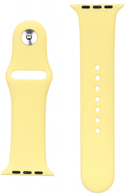 Ремешок VLP силиконовый для Apple Watch 38/40mm, желтый