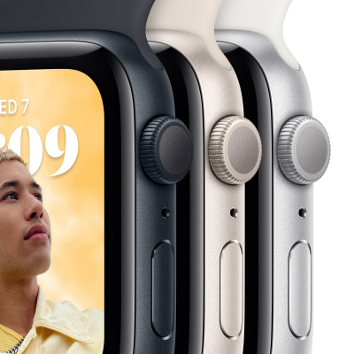 Часы Apple Watch SE 2022, 40 мм ML  «тёмная ночь» MNT83LLA 7