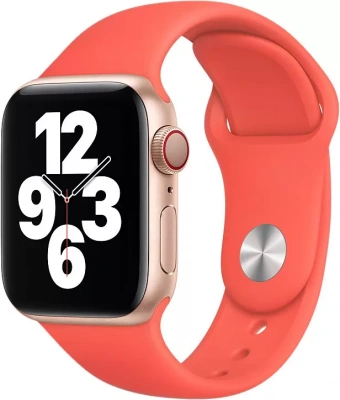Ремешок Apple Watch 44mm Pink Citrus Sport Band Regular (MYAW2ZM/A), розовый цитрус