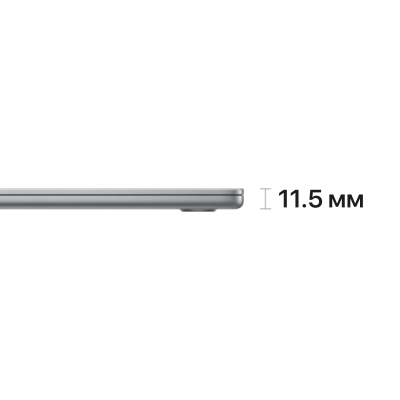 Ноутбук Apple MacBook Air 15 256 ГБ MQKP3ZP A, серый космос 3