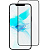Защитное стекло uBear Extreme Nano Privacy для iPhone 12 mini, черная рамка