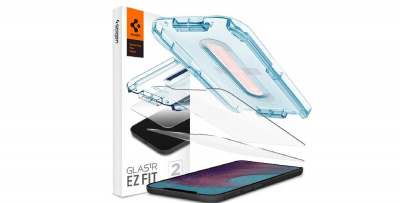 Защитное Spigen Glas tR EZ Fit, 2P для iPhone 12 Pro Max