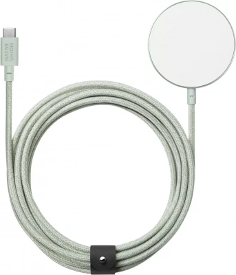 БЗУ Native Union с кабелем USB-C 3м (SNAP-WL-GRN)