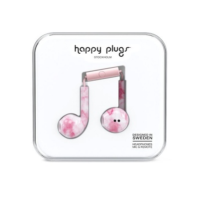 Happy Plugs Marble розовый мрамор