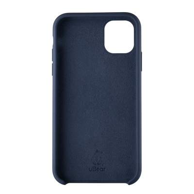 Чехол uBear Touch Case для iPhone 12/12 Pro темно-синий
